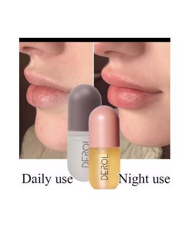 DEROL Lip Plumper & Lip Moisturizer & Lip Gloss Balm 2 Piece Set - Buy Online on GoSupps.com