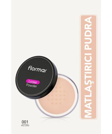 Flormar Fixing Matte Loose Powder - 001 Pale Sand - 8690604400010