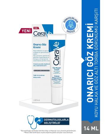 CeraVe Anti-Dark Circle and Under-Eye Bag Appearance Moisturizing and Repairing Eye Cream 14ML