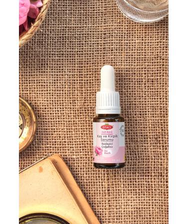 Otac Eyebrow and Eyelash Serum Rose Cure 15 ml - Buy Online on GoSupps.com