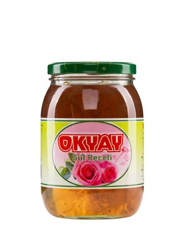 Okyay 1900 gr. jar of rose jam