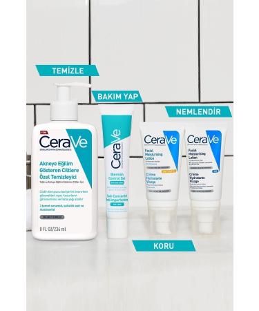 CeraVe Face Care Gel for Acne Prone Skin 40ml - Buy Online on GoSupps.com
