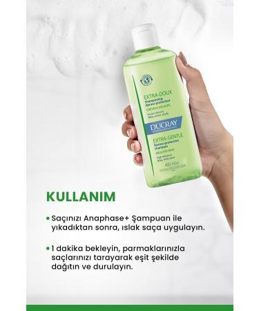 Ducray Extra Doux Daily Care Shampoo for the Whole Family 400ml - Buy Online on GoSupps.com