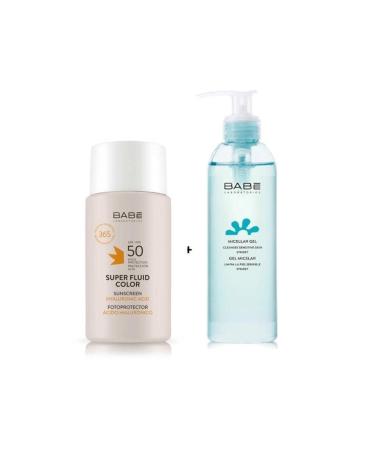 Babe Laboratorios Babe Super Fluid Color Spf50 Waterproof Super Fluid Tinted Sunscreen 50ml