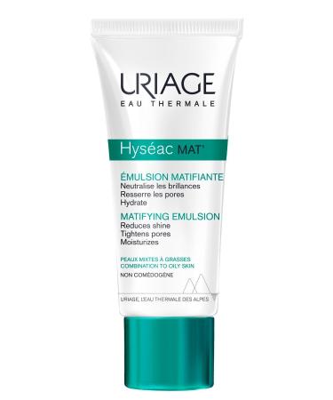Uriage Hyseac Mat 40 Ml Special Mattifying and Moisturizing Emulsion for Mixed and Oily Skin