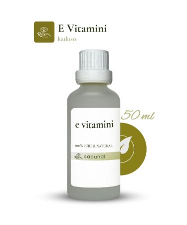 Sabanal Vitamin E 50 ml Anti-Aging Natural Vitamin E for Hair and Skin Health