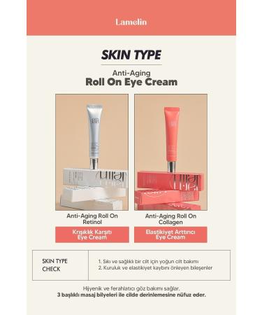 Lamelin Anti-Aging 3-Pack Massage Head Collagen Eye Cream Lamelin Roll On Collagen Eye Cream - Buy Online on GoSupps.com