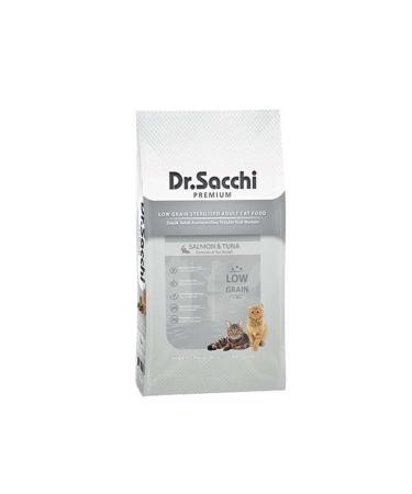Dr. Sacchi Dr. Sacchi Premium Sterilized Salmon and Tuna Low Grain Sterilized Cat Food 10 Kg - Buy Online on GoSupps.com