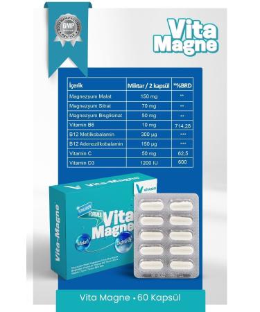 Vitasso Magnesium Magthreeon & Vitamagne Organic Magnesium Forms and Vitamin Forms 2 Pack - Buy Online on GoSupps.com
