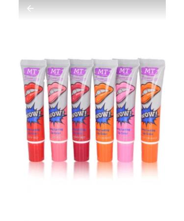 MT Peelable Lipstick Series 6 Pieces