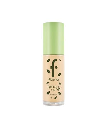 Flormar Green Up Creamy Texture & Matte Finish Vegan Foundation - Buy Online on GoSupps.com