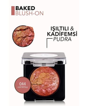 Flormar Shimmering Baked Blush - Baked Blush-on - 044 Pink Rose - 8682536051446 - Buy Online on GoSupps.com