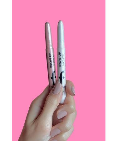 Flormar Lift-Up Highlighter Eyebrow Pencil Rose Gold -brow Up Highlighter Pencil-002 Rose Gold-8682536072441 - Buy Online on GoSupps.com