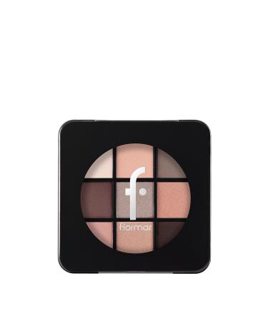 Flormar Matte & Shiny Creamy Eyeshadow Palette - Eye Shadow Palette - 005 Nude Dude- 8682536048477 - Buy Online on GoSupps.com