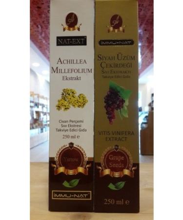 Immu-Nat Immunat Yarrow and Grape Seed Liquid Extract