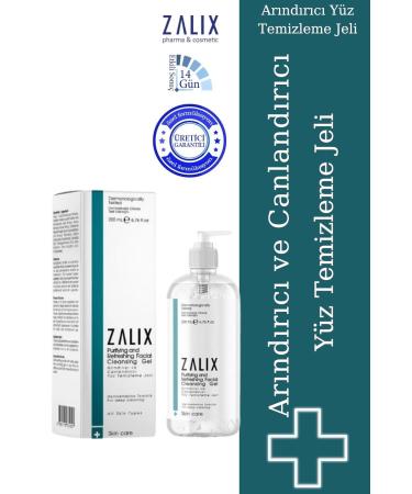 ZALIX Purifying Revitalizing Pore Tightening Facial Cleansing Gel 200 ml