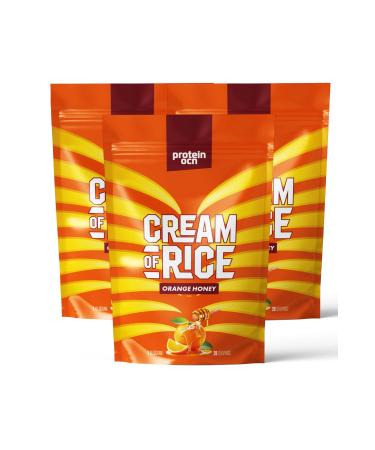Proteinocean Cream Of Rice | Rice Cream - Orange Honey - 1kg X 3 PCS