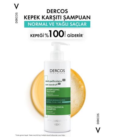 Vichy Dercos Anti Dandruff Anti Dandruff Shampoo 75 ml - Normal and Oily Hair - Buy Online on GoSupps.com