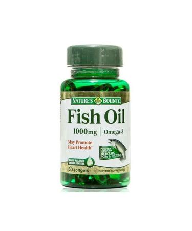 Natures Bounty Nb Fish Oil 1000 mg 50 Capsules