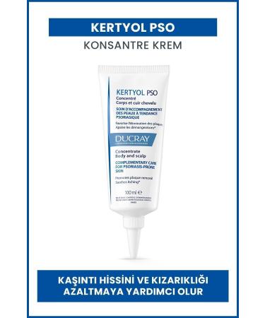 Ducray Kertyol Pso Concentrate Cream for Hair and Body Skin 100 ml