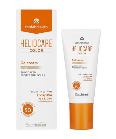 Heliocare Color Gelcream Light Tinted Sun Cream Spf 50 50 Ml