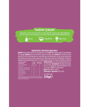 Rawsome Gluten Free Granola Pack of 4 4x250 g - Buy Online on GoSupps.com