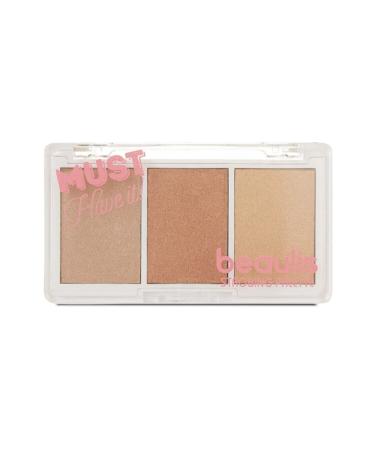 Bee Beauty Bee Beaulis Mini Highlighter Palette 926 Glow Power