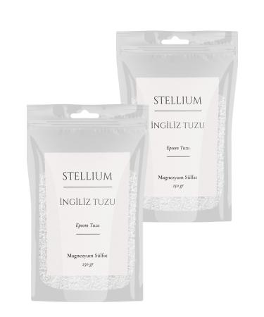 STELLIUM Epsom Salt Magnesium Sulfate No Additives 250 grX2 pieces (500 gr)