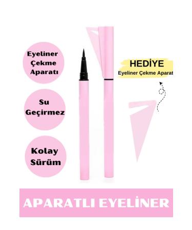 NUNUKO Black Pencil Eyeliner - With Eyeliner Apparatus - Eyeliner Apparatus Included