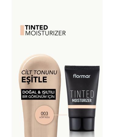Flormar Foundation - Tinted Moisturizer - 003 Ivory Nude - 8682536041379 - Buy Online on GoSupps.com