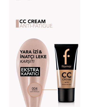 Flormar Intensive Concealer CC Cream for Visible Scars (Skin Color) - CC Cream -CC04 Antifatigue- 8690604534739 - Buy Online on GoSupps.com