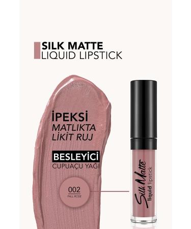 Flormar Silk Matte High Pigment & Matte Finish Moisturizing Liquid Lipstick - Buy Online on GoSupps.com