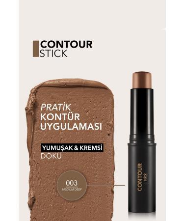 Flormar Soft Texture Stick Contour (DARK TONE) - Stick Contour - 003 Medium Deep - 8690604554874 - Buy Online on GoSupps.com