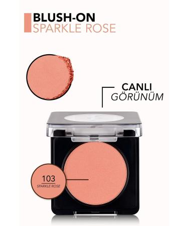 Flormar Matte Finish Compact Blush - Blush-on - 103 Sprakle Rose - 8682536051736 - Buy Online on GoSupps.com