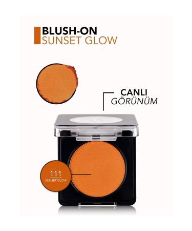 Flormar Intense Luminous Compact Powder Blush - Blush-on - 111 Sunset Glow - 8682536051811 - Buy Online on GoSupps.com