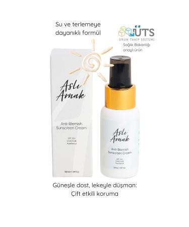 Asl Arnak Anti-Blemish 50+SPF Sunscreen Cream - Buy Online on GoSupps.com