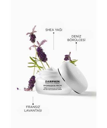 Darphin Moisturizer- Hydraskin Rich All Day Skin Hydrating Cream- Dry Skin 50 ml 882381004651 - Buy Online on GoSupps.com