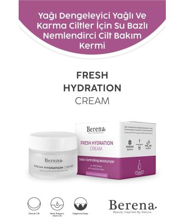 BERENA Water-based moisturizing cream for oily and combination skin 50ml