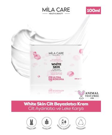 M LA CARE White Skin Skin Whitening Blemish Cream 30+ Spf 100ml X 2 Pieces