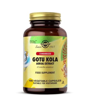 Solgar Gotu Kola Aerial Extract 100 Capsules