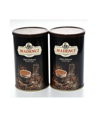 Miner Turkish Coffee 250 Gr Tin Box X 2