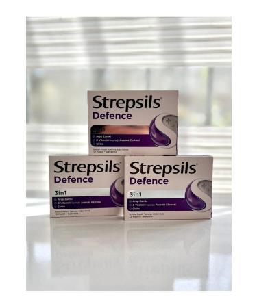 Strepsils Strepsils Defense 12 Lozenges SET OF 3 - Buy Online on GoSupps.com