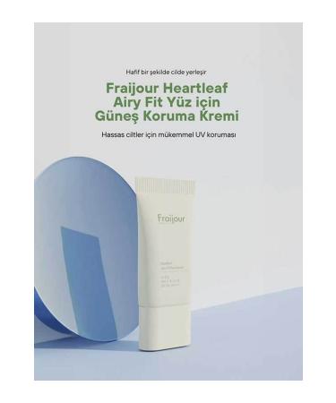 Fraijour Heartleaf Airy Fit Face Sunscreen Pa Very High Protection Gkf 50 Spf 50 (50GR) - Buy Online on GoSupps.com