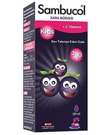 Neo Sambu Sambucol Kids 112 120 ml Liquid Syrup