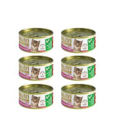 Nutri Feline Chicken and Tuna for Kittens Buy 6 Pay 5 85gr Grain-Free Kitten Wet Food