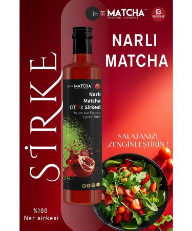 Bilge la Matcha Premium Japanese Pomegranate Matcha Detox Vinegar 250 ml - Buy Online on GoSupps.com