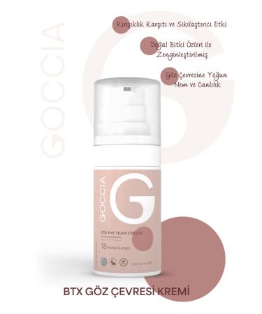 CNR Goccia 18 Plant Extract Btx Eye Contour Cream 15ml