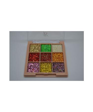 Rose Glitter Eyeshadow Palette