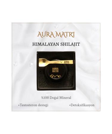 Aura Matri Himalayan Pure Shilajit Mumiyo Resin | High Fulvic Acid Ratio | 20 gr (100 PORTIONS) - Buy Online on GoSupps.com