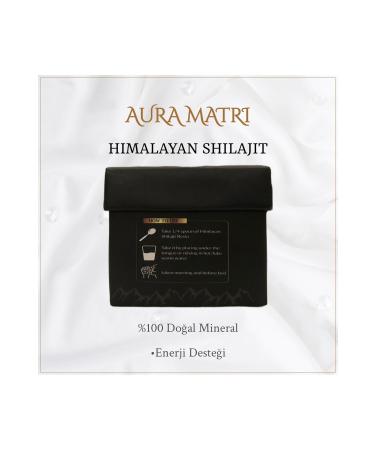 Aura Matri Himalayan Pure Shilajit Mumiyo Resin | High Fulvic Acid Ratio | 20 gr (100 PORTIONS) - Buy Online on GoSupps.com